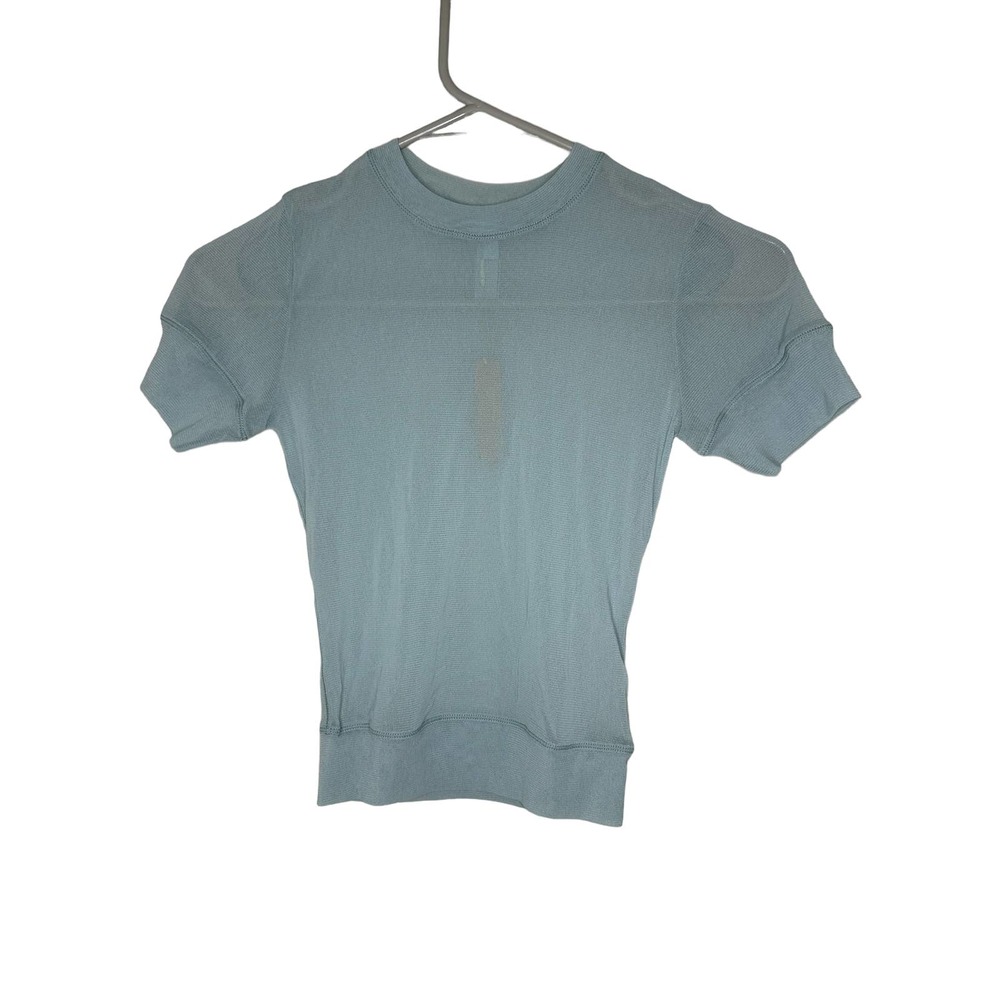 SKIMS Summer Mesh T-Shirt Sky Women’s XXS